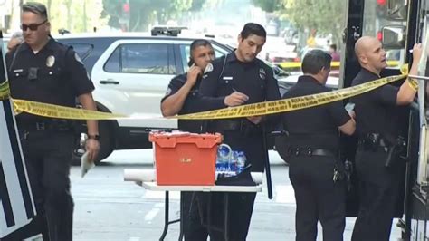 Man Shot And Killed By Police In Downtown La Nbc Los Angeles