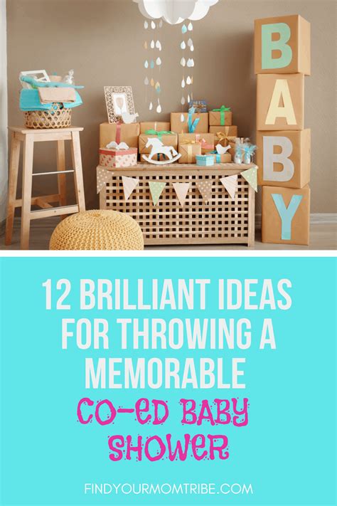 Brilliant Ideas For Throwing A Memorable Co Ed Baby Shower