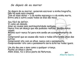 Fernando Pessoa Power Point Ppt