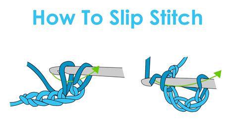 How To Slip Stitch Crochet Lesson Youtube