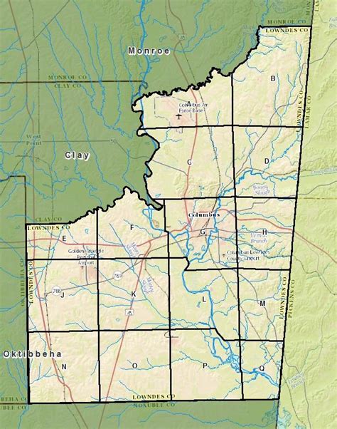 Lowndes County Surface Mines MS DEQ Geology