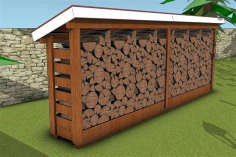 3 Cord Firewood Shed Plans Myoutdoorplans