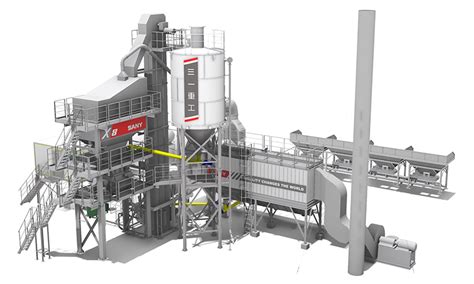 SANY SLB1500X8 Asphalt Batching Plant SANY Asphalt Mixing Plant .The ...