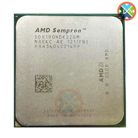 AMD Sempron X2 190 2 5 GHz Dual Core CPU Processor SDX190HDK22GM Socket