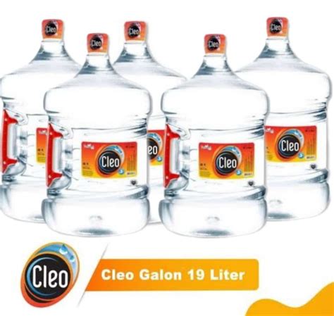 Air Minum Galon Merk Cleo Makanan And Minuman Minuman Tidak Beralkohol