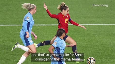 Watch 76,000 Watch Spain Win Its First Women's World Cup - Bloomberg