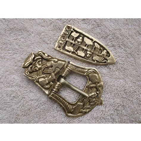 Medieval Brass Buckle Historical Belt Buckle Belt Buy Medieval