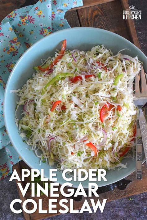 Apple Cider Vinegar Coleslaw Lord Byrons Kitchen