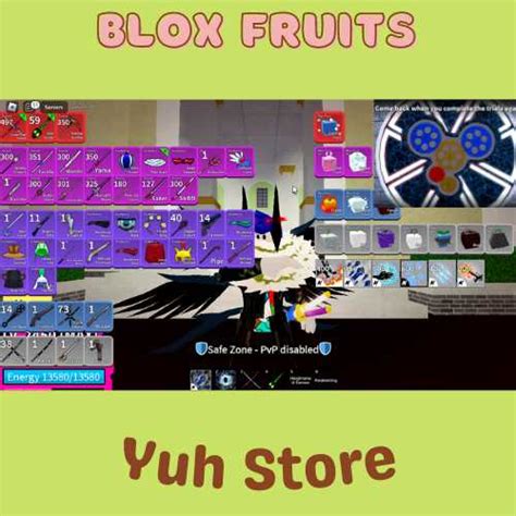 Blox Fruit Account Lv 2450Max Full Gear Awaken Ghoul Race V4