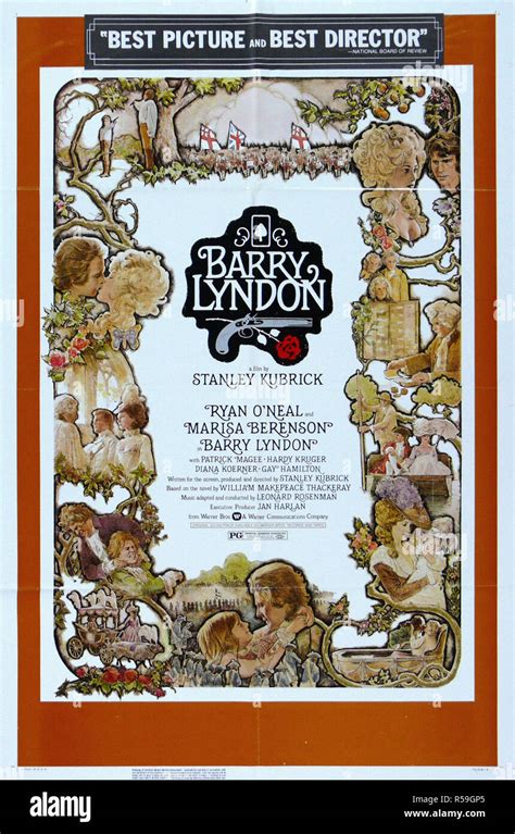 Barry Lyndon - Original Movie Poster Stock Photo - Alamy