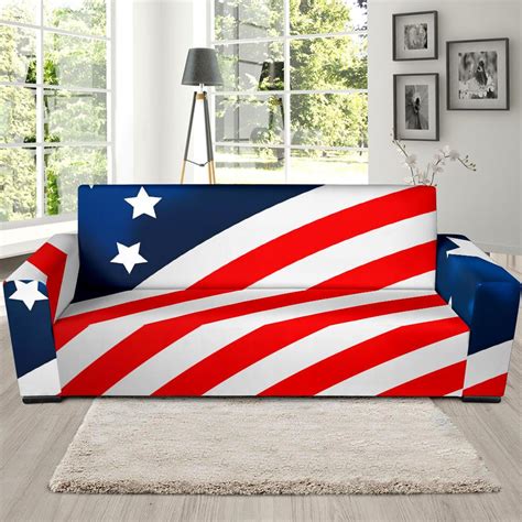 American Flag Style Sofa Slipcover Jtamigocom