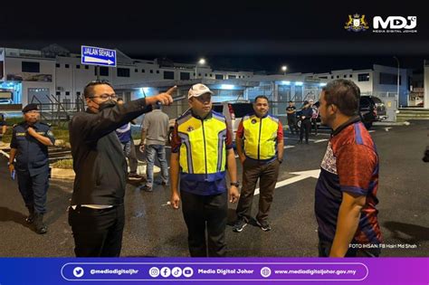 Exco Kerajaan Johor Sertai Operasi Bersepadu Pantau Penginapan Pekerja