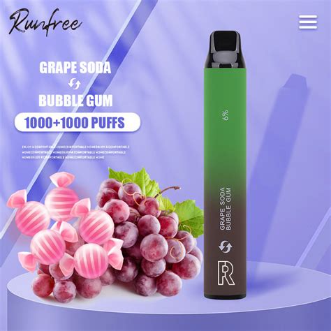 New Inventions Juice Runfree Bar Puff Disposable Box Vapes