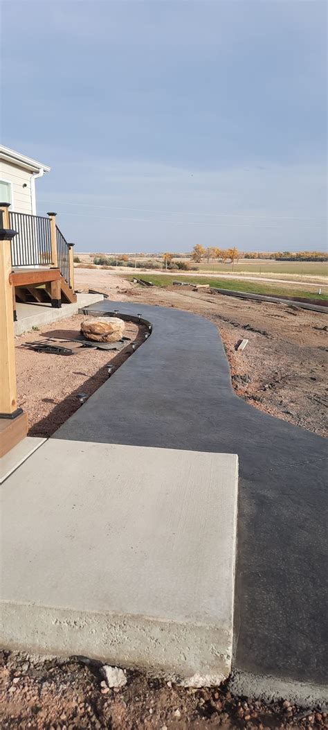 Stamped And Colored Concrete Srs Concrete Services