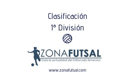 Clasificaci N De Primera Divisi N F Tbol Sala Femenino Jornada