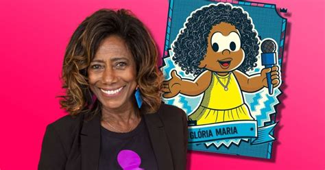 Glória Maria é homenageada por 1ª protagonista negra da Turma da Mônica