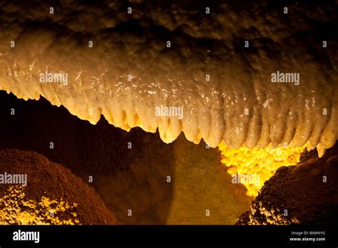 Carlsbad Cave Carlsbad Caverns National Park New Mexico Usa Stock