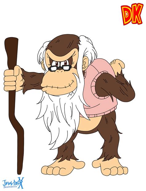 Cranky Kong by jmaster1114 on DeviantArt