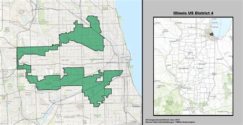 Illinoiss 4th Congressional District Maps On The Web