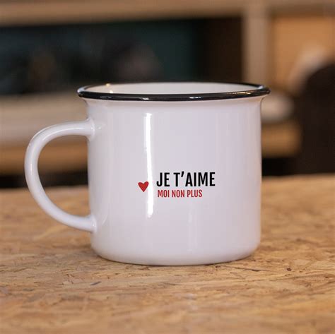 Mug Mail Ou C Ramique Je T Aime Moi Non Plus Bibiche Fait Son Cirque