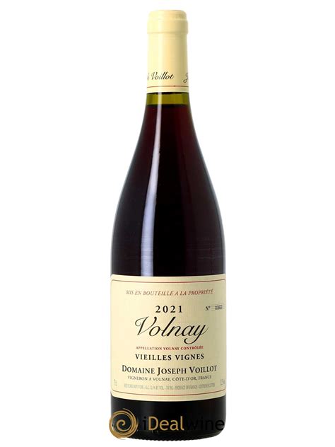 Buy Volnay Vieilles Vignes Joseph Voillot Domaine Lot