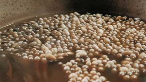 Boiling Silkworm Cocoons By Boiler To Make Silk Thread Traditional