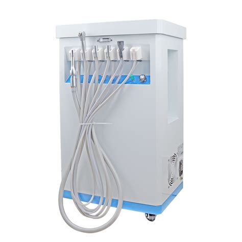 Dental Clinic Use Portable Mobile Dental Unit With Air Compressor