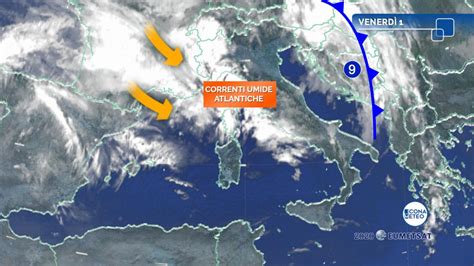 Fase Meteo Molto Variabile Sull Italia I Dettagli Icona Meteo