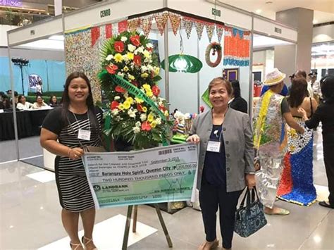 Congratulations To Barangay Holy Spirit For Being The Ncr Model