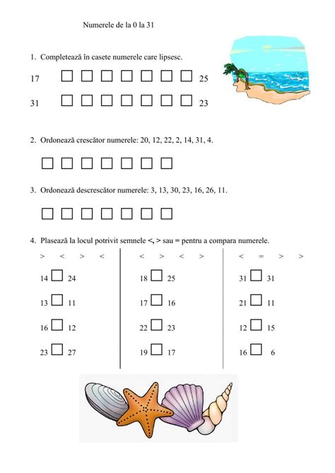 Numerele Online Worksheet For Clasa Preg Titoare You Can Do The