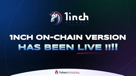 Token Unlocks On Twitter The Inch On Chain Version Is Proudly