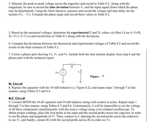 Solved Figure Rc Circuit Using The Figure Above Vin Chegg