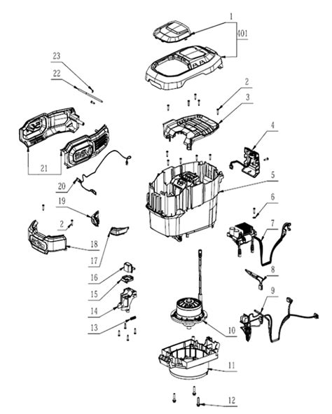 Ego Lm2020sp Version B Lawn Mower Partswarehouse