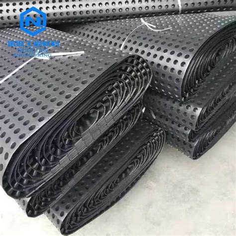 Hdpe Drainage Board Compound Dimple Waterproof Hdpe Drain Plastic