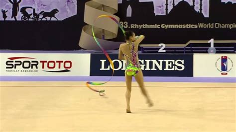 Son Yeon Jae Kor Ribbon Final World Rhythmic Gymnastics