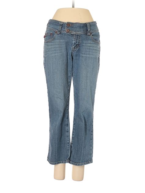 Z Cavaricci Solid Blue Jeans Size Off Thredup