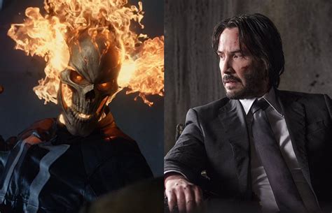 Keanu Reeves Es El Nuevo Ghost Rider Del Universo Marvel En Ste Brutal