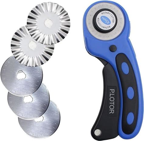 Plotor Rotary Cutter 45mm Comfort Handle Quilting Tools