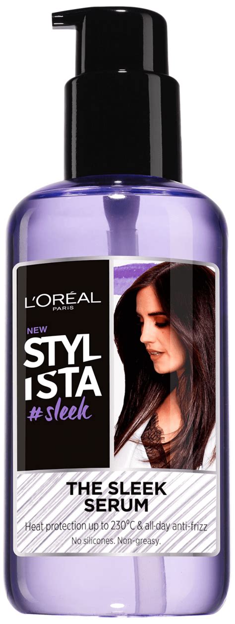 Loreal Stylista Sleek Hair Styling Serum 200 Ml Pump Bottle Vandm Hair