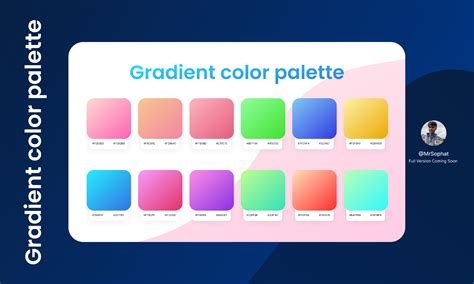 Gradient Color Palette Figma