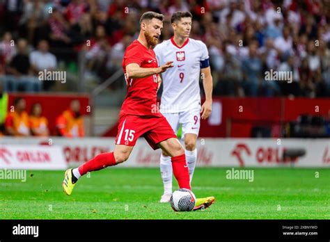 Warsaw Poland 10th June 2024 Salih Ozcan Of Turkey Seen In Action