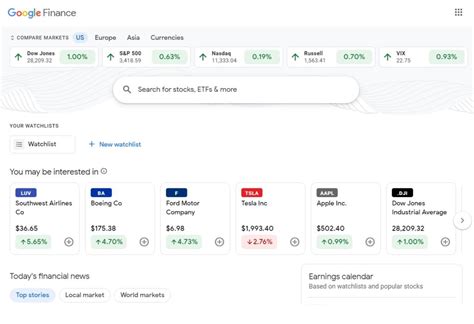 google finance  tool  start making good investments digest