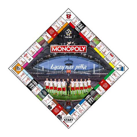 Monopoly Reprezentacja Polski PZPN Łączy nas piłka 12432422273