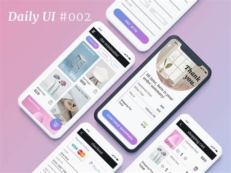 Daily Ui Checkout Page By Wen Lin On Dribbble