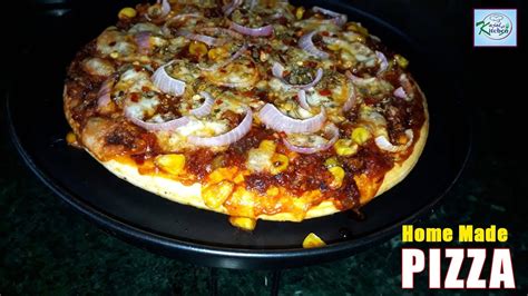 Homemade Veg Pizza Recipe Vegetable Pizza With Pizza Sauce Recipe