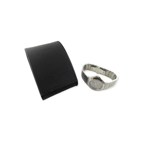 Movado Sports Edition Stainless Museum Silver Dial Watch 84 G1 1892 W