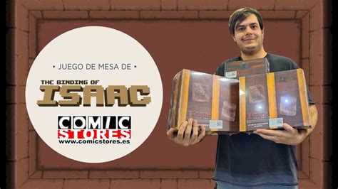 Unboxing Del Juego De Mesa De The Binding Of Isaac En Comic Stores