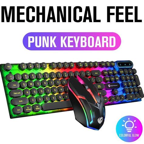 New Gamer Keyboard And Mouse Pc Gaming Keyboard Rgb Backlit Keyboard