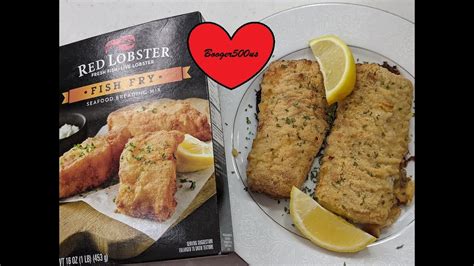 Red Lobster Fish Fry Batter Air Fryer Youtube