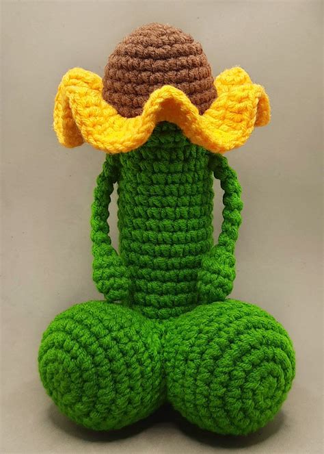 Crochet Penis Sunflower Mature Amigurumi Pattern Etsy